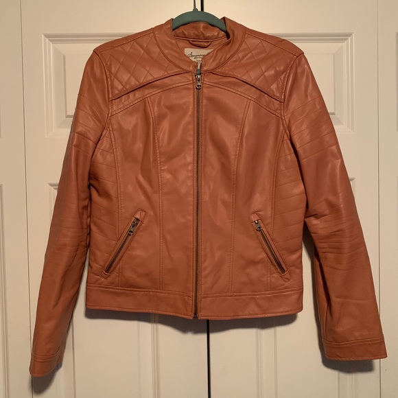 ❌SOLD American Rag pink quilted Moro jacket - Picture 1 of 6